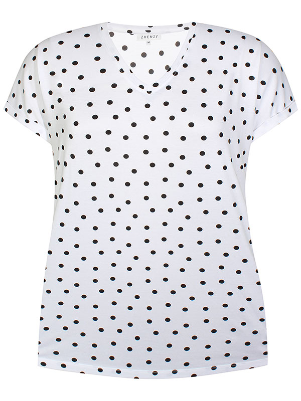 ALBERTA - Plus Size T-shirt fra Zhenzi