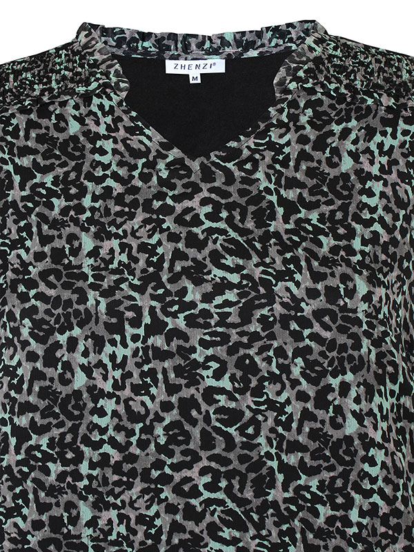 RYANN - Plus Size Bluse fra Zhenzi