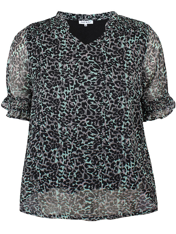 RYANN - Plus Size Bluse fra Zhenzi