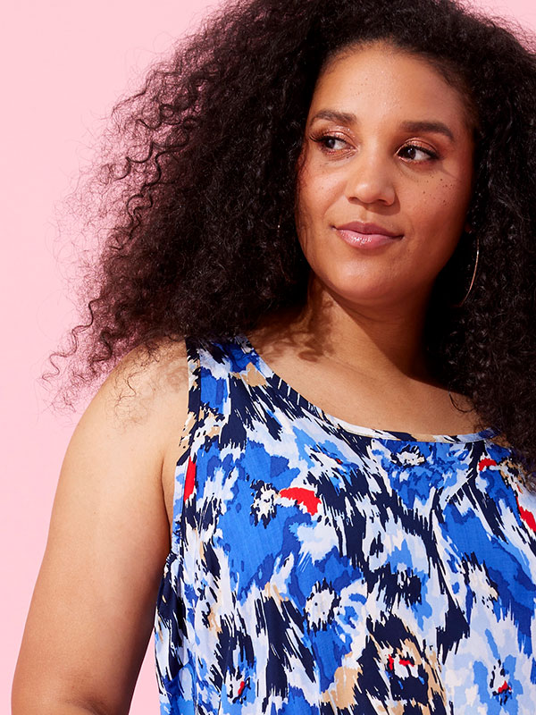 SELAH - Plus Size Topp fra Zhenzi