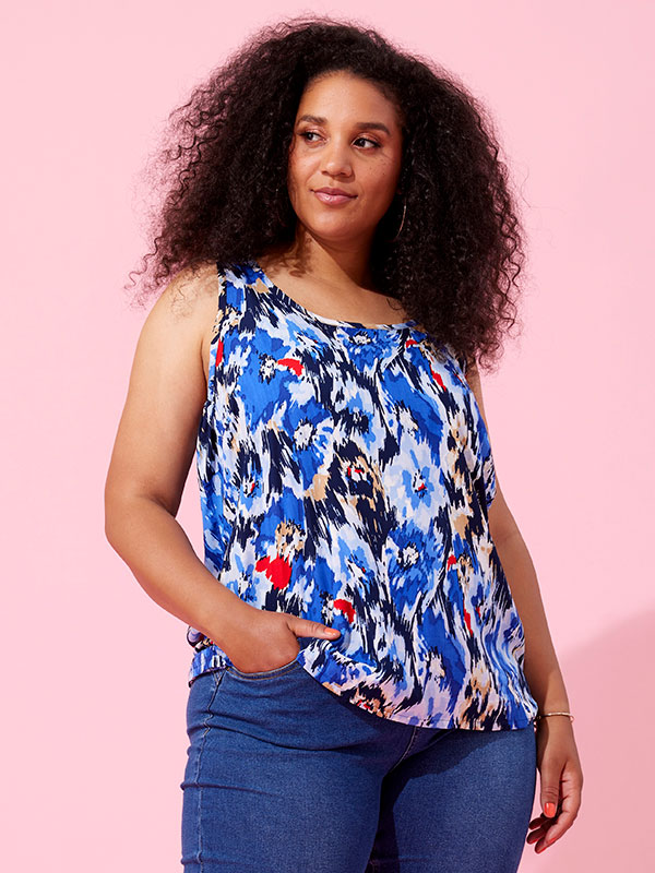 SELAH - Plus Size Topp fra Zhenzi
