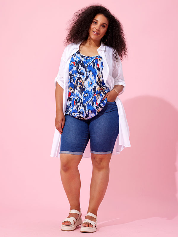 SELAH - Plus Size Topp fra Zhenzi