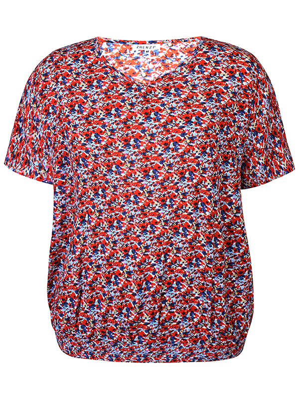 SIENA - Plus Size Bluse fra Zhenzi