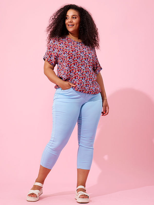 SIENA - Plus Size Bluse fra Zhenzi
