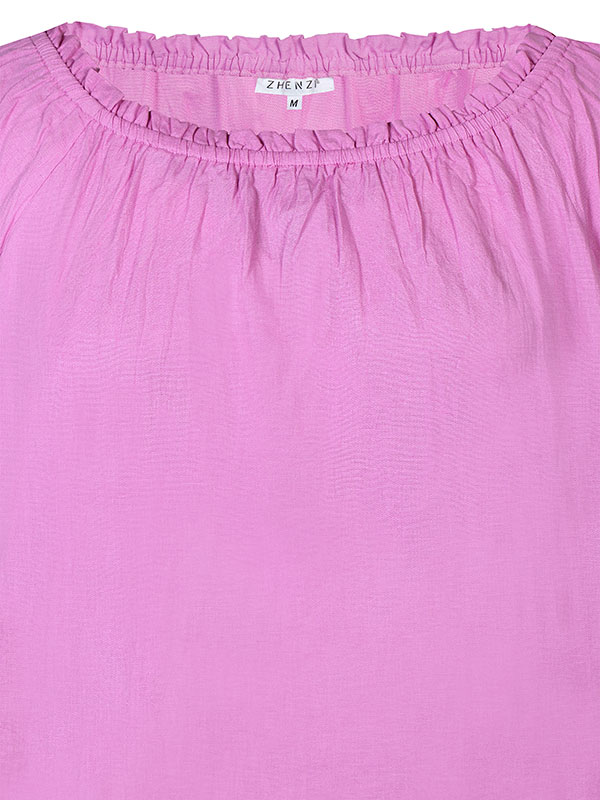 SAVANNA - Plus Size Bluse fra Zhenzi