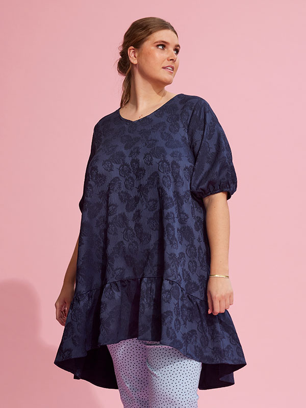 TRIXI - Plus Size Tunika fra Zhenzi