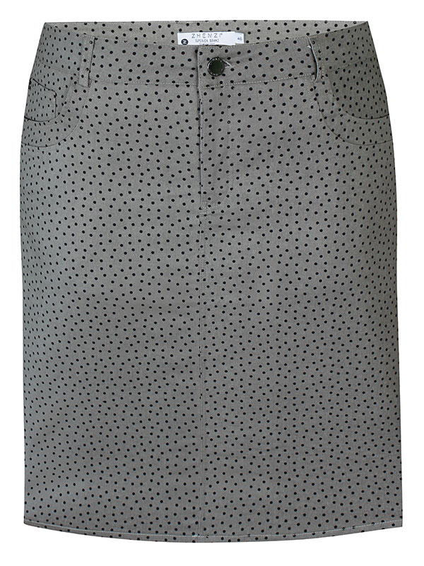 BOYER - Plus Size Skjørt fra Zhenzi