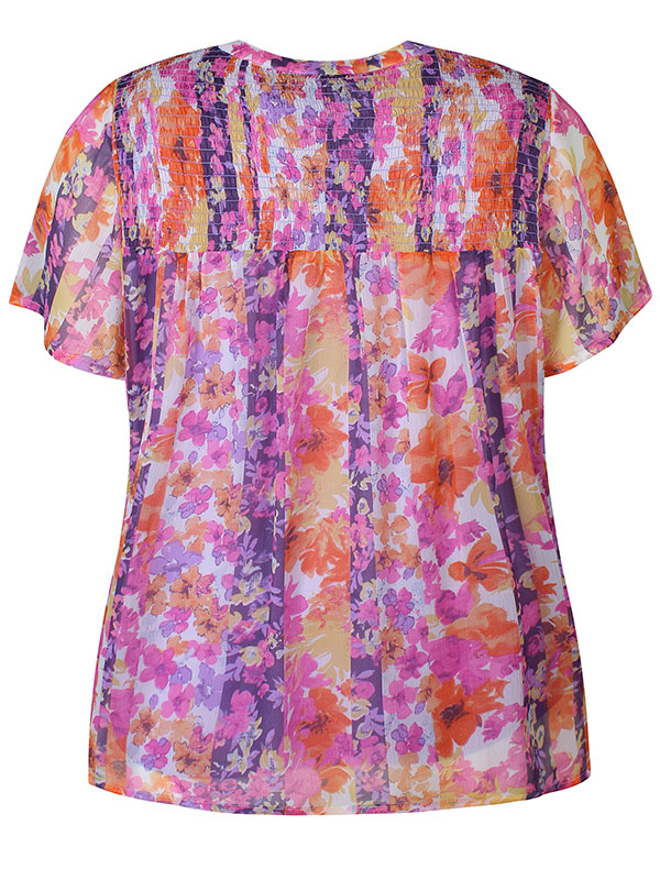 DAVINA - Plus Size Bluse fra Zhenzi