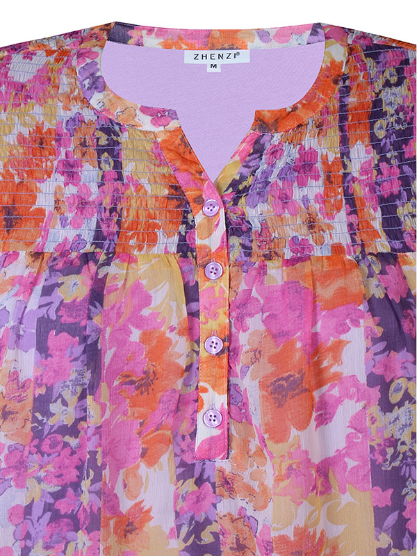 DAVINA - Plus Size Bluse fra Zhenzi