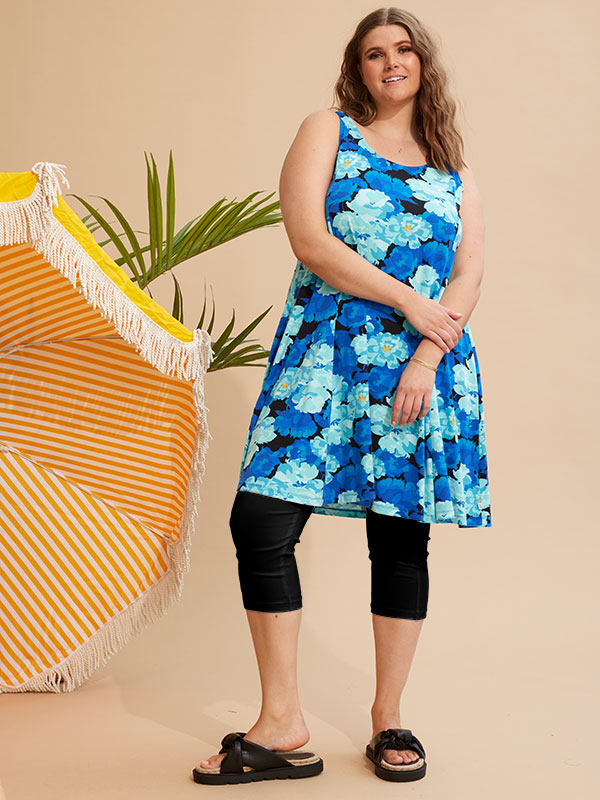 TWIST - Plus Size Leggings fra Zhenzi