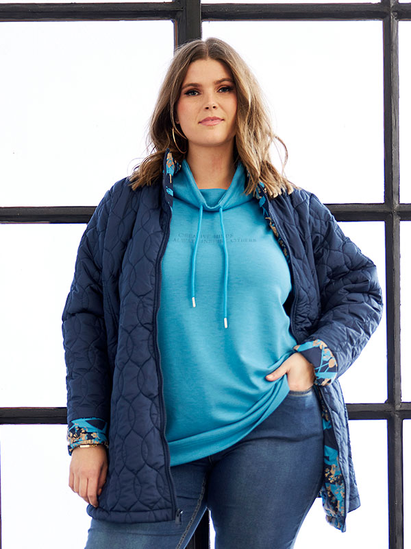 SAMIRA - Plus Size Jakke fra Zhenzi