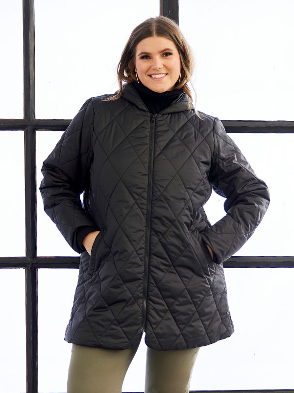 BRANDO - Plus Size Jakke fra Zhenzi