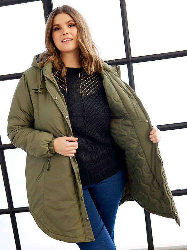 WYNTER - Plus Size Jakke fra Zhenzi