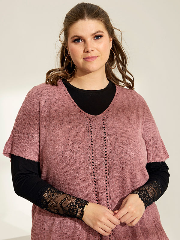 KURS - Plus Size Bluse fra Zhenzi