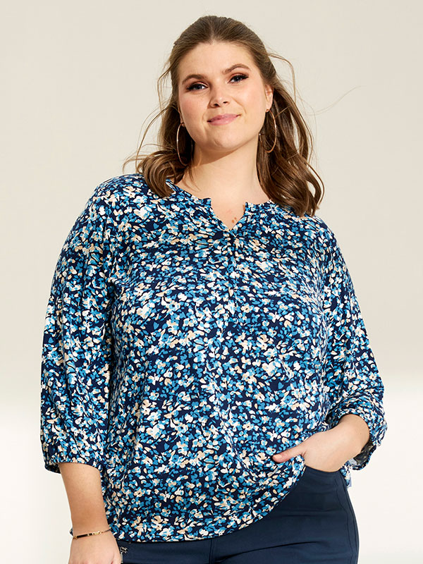 SYLVA - Plus Size Bluse fra Zhenzi