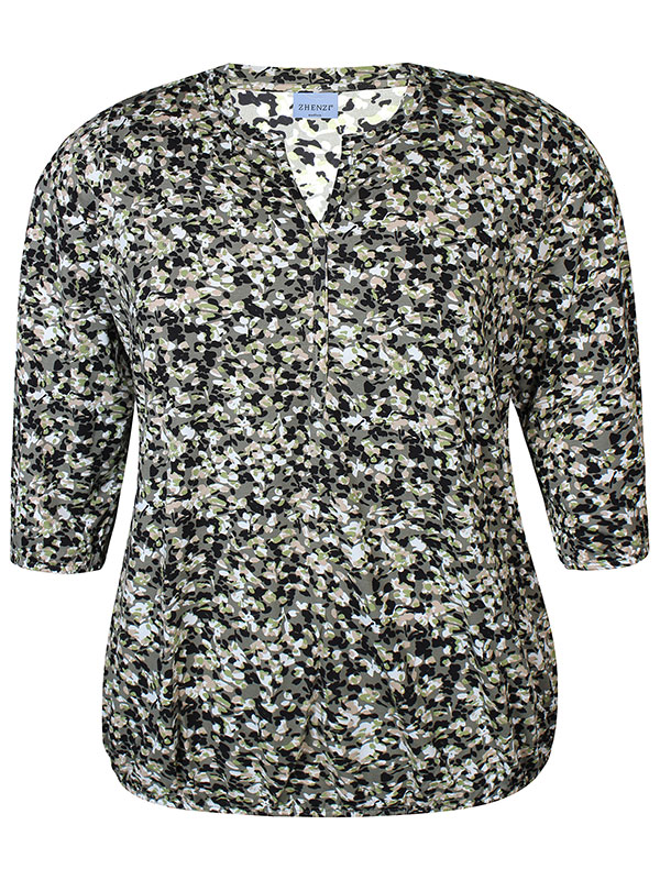 SYLVA - Plus Size Bluse fra Zhenzi