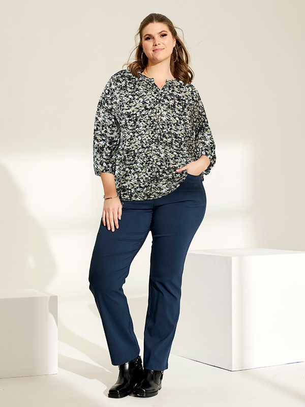 SYLVA - Plus Size Bluse fra Zhenzi