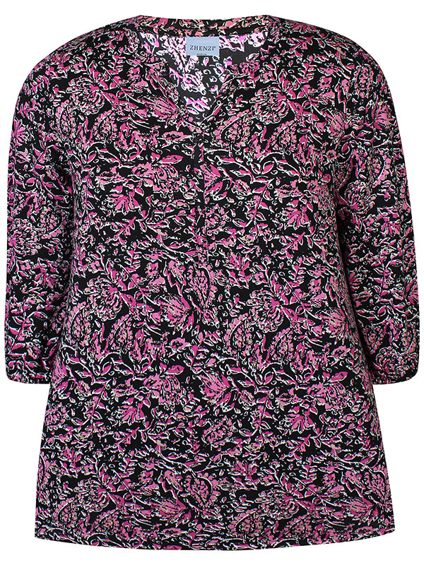 SYLVA - Plus Size Bluse fra Zhenzi