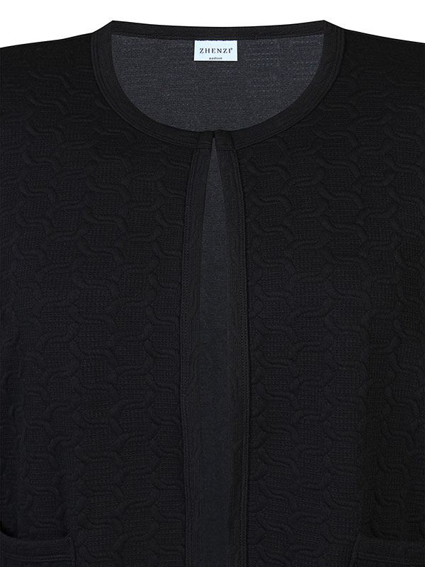 REIMER - Plus Size Cardigan fra Zhenzi