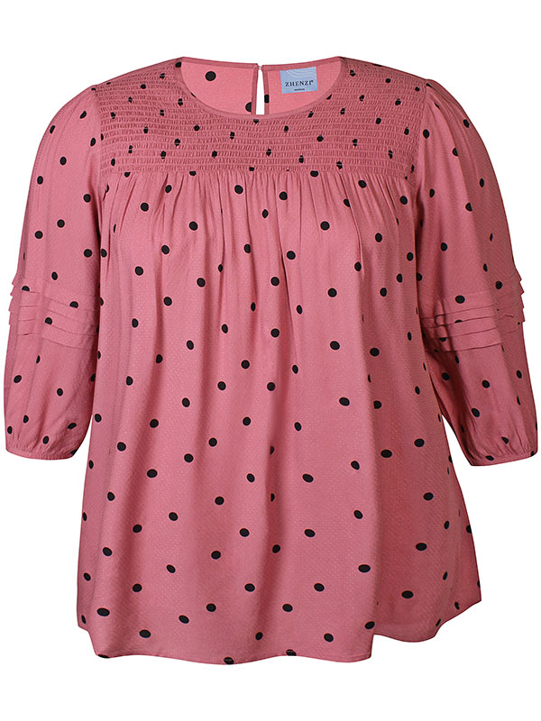 MELINA - Plus Size Bluse fra Zhenzi