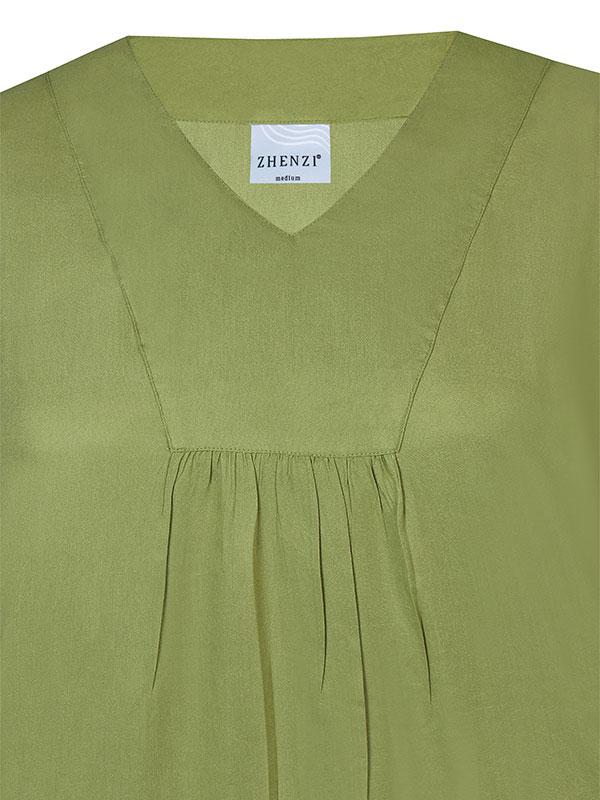LEONIE - Plus Size Bluse fra Zhenzi