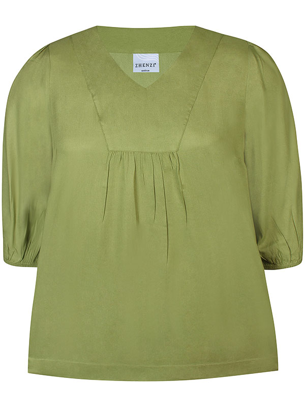 LEONIE - Plus Size Bluse fra Zhenzi