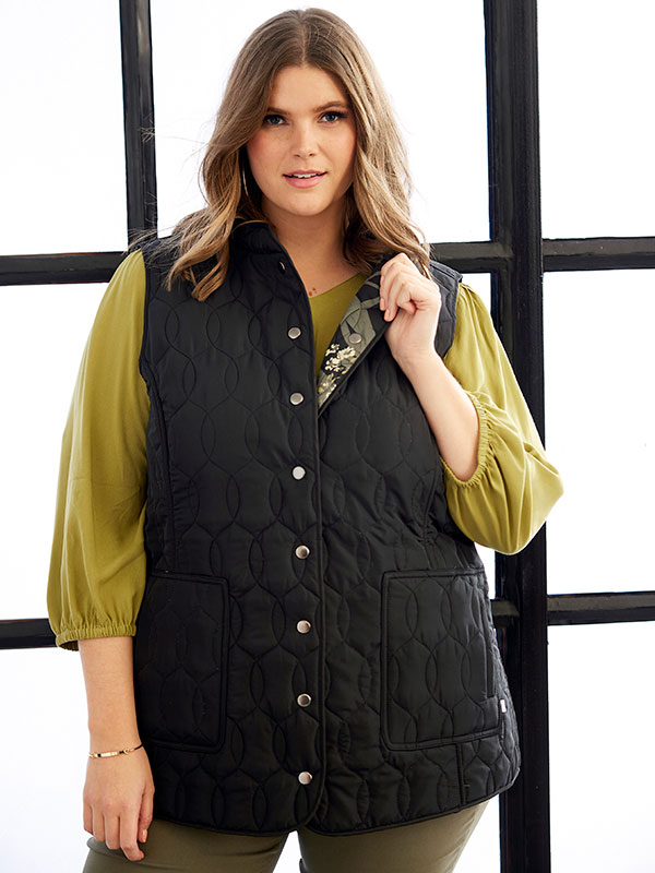 LEONIE - Plus Size Bluse fra Zhenzi