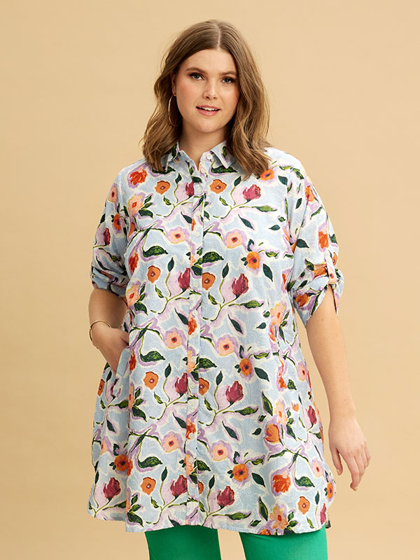 REGINA - Plus Size Tunika fra Zhenzi