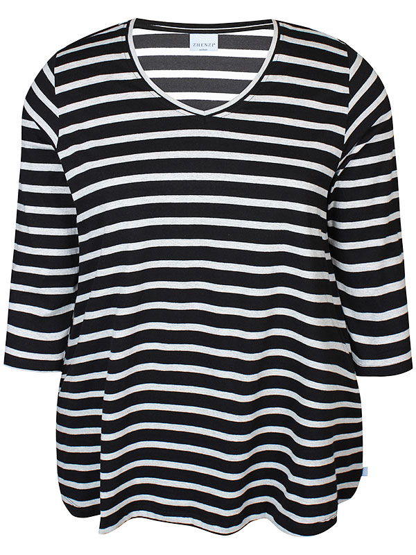 ALBERTA - Plus Size Bluse fra Zhenzi