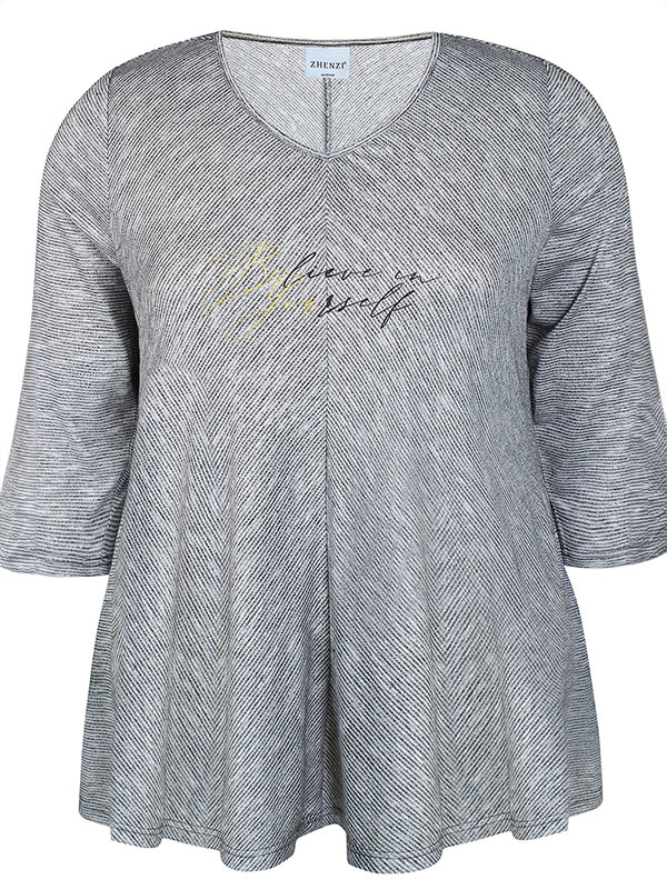 ABEE - Plus Size Bluse fra Zhenzi