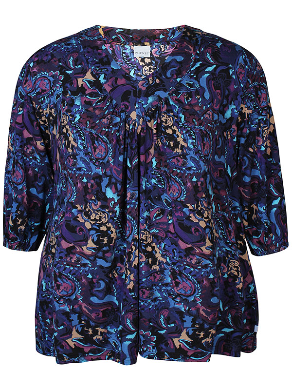 ADEL - Plus Size Bluse fra Zhenzi