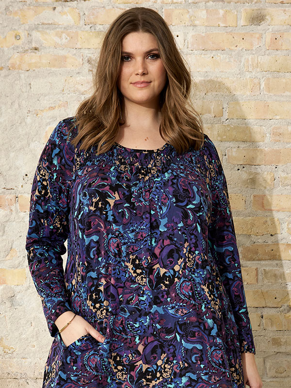 ADEL - Plus Size Tunika fra Zhenzi
