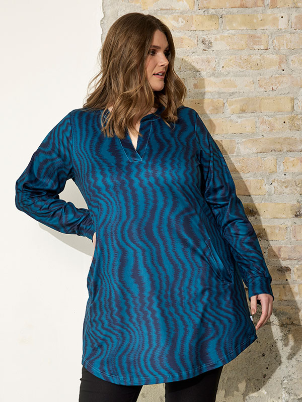 ADRA - Plus Size Tunika fra Zhenzi