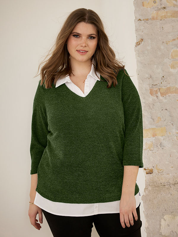 MADISON - Plus Size Genser fra Zhenzi