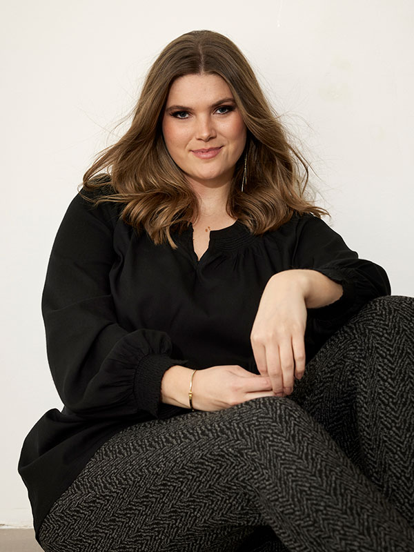 BENA - Plus Size Bluse fra Zhenzi