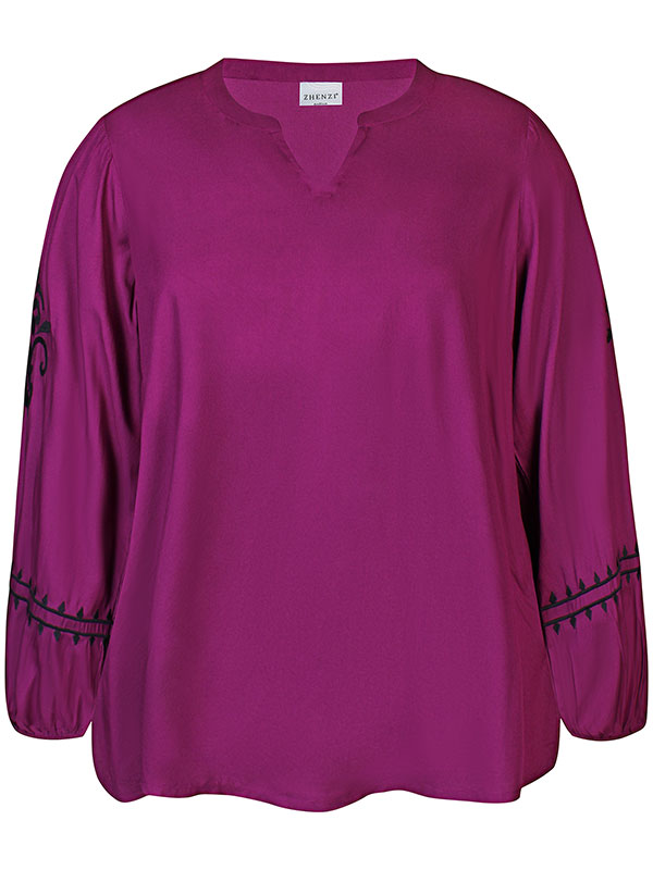 BENA - Plus Size Bluse fra Zhenzi
