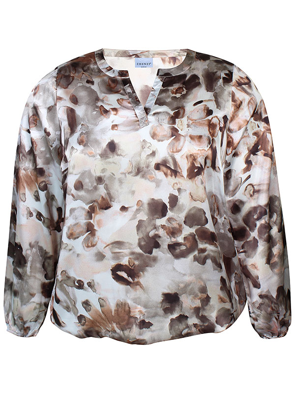 BRIA - Plus Size Bluse fra Zhenzi