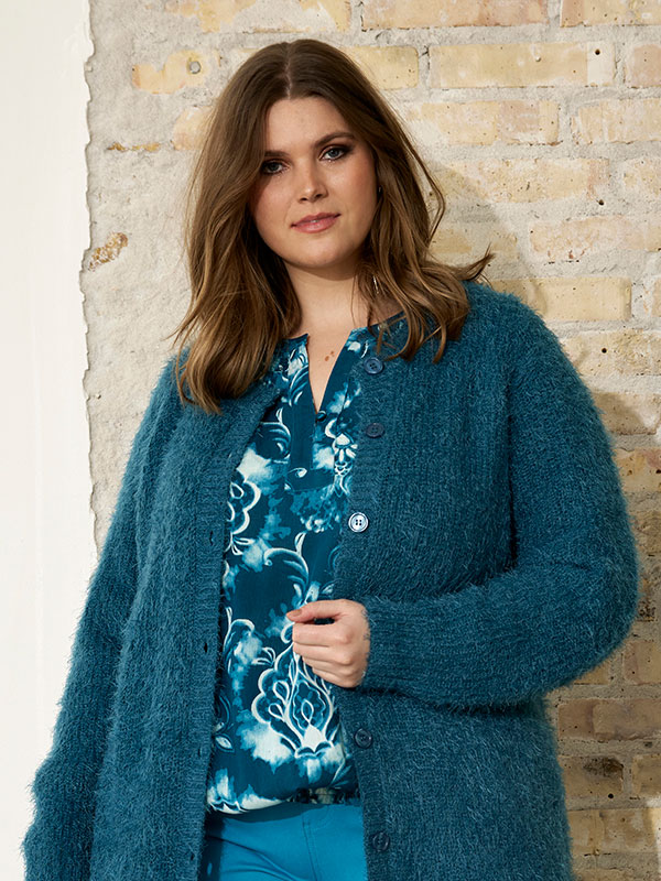 CACY - Plus Size Bluse fra Zhenzi