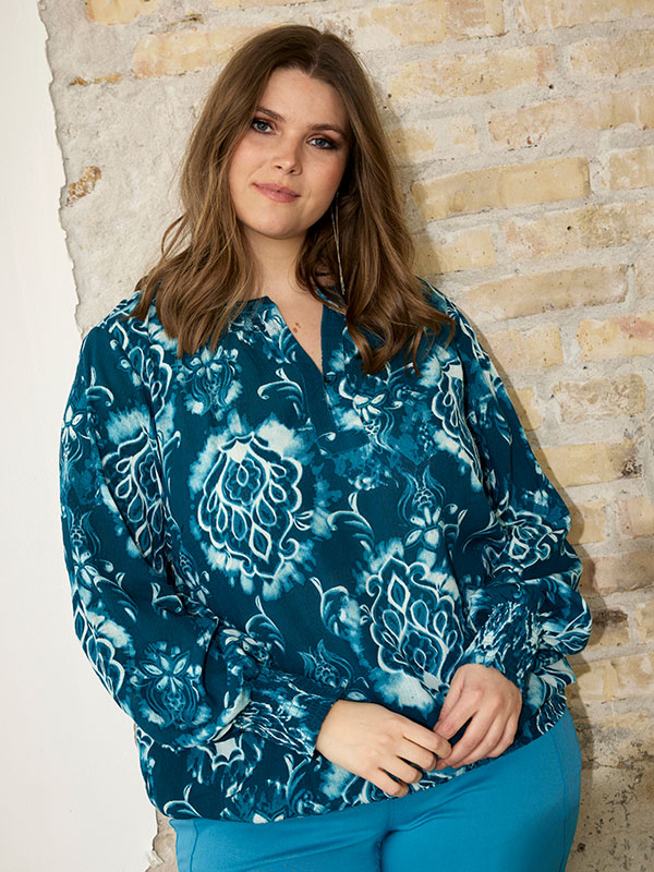 CACY - Plus Size Bluse fra Zhenzi