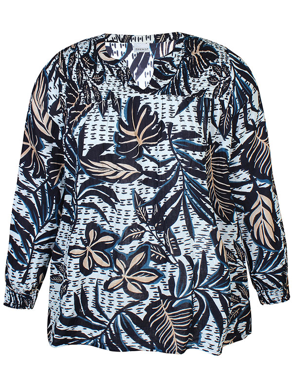 CAIT - Plus Size Bluse fra Zhenzi