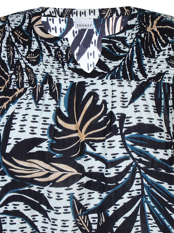 CAIT - Plus Size Bluse fra Zhenzi