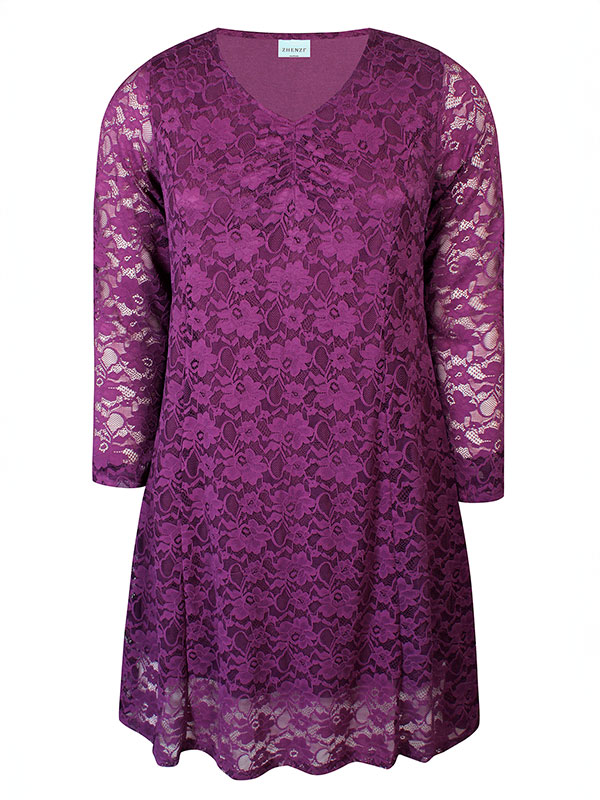 NEOLA - Plus Size Kjole fra Zhenzi