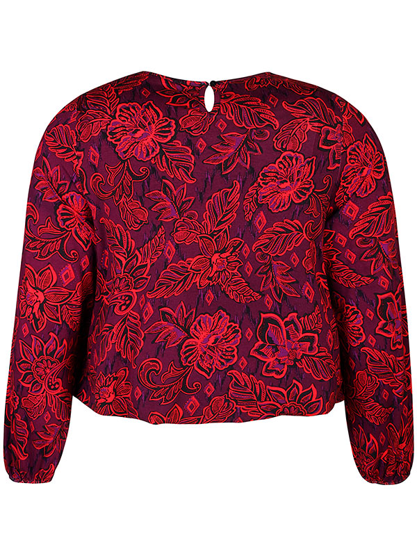 DELL - Plus Size Bluse fra Zhenzi