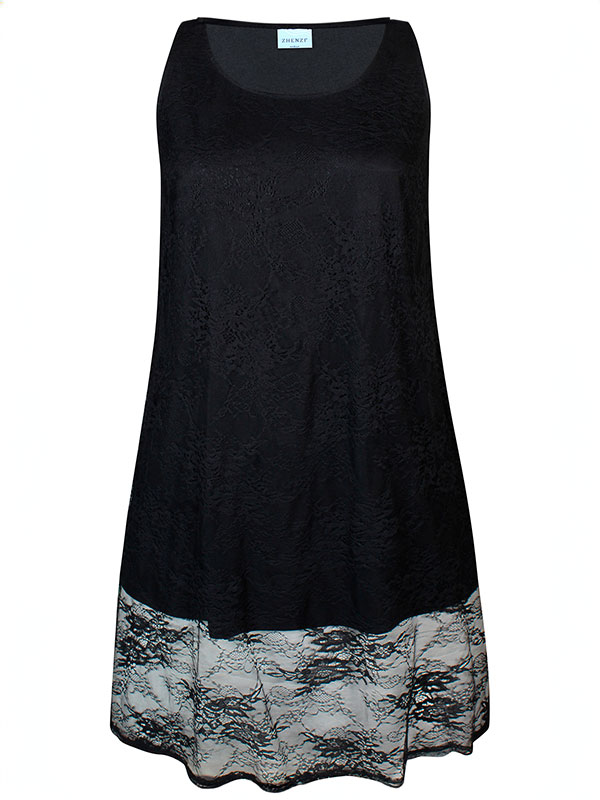 DIAZ - Plus Size Kjole fra Zhenzi