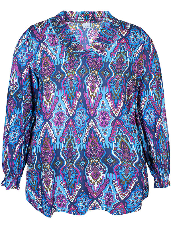 DOVE - Plus Size Bluse fra Zhenzi