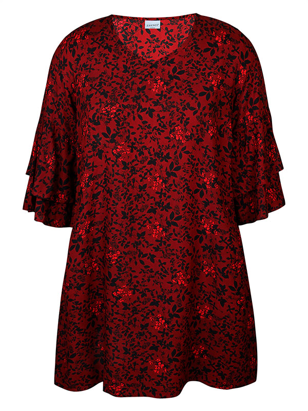 EDEA - Plus Size Tunika fra Zhenzi