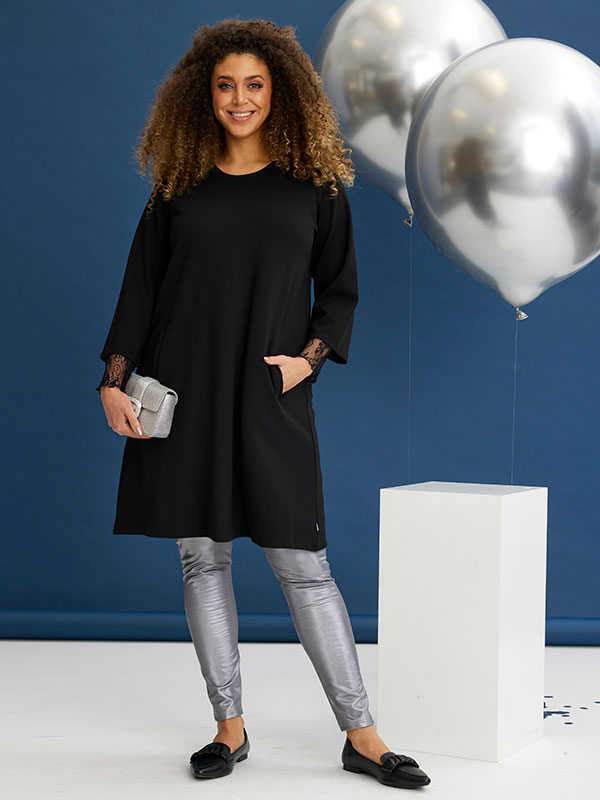 DEVI - Plus Size Leggings fra Zhenzi