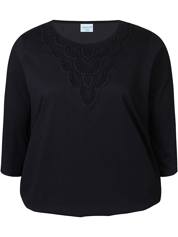 ELIF - Plus Size Bluse fra Zhenzi