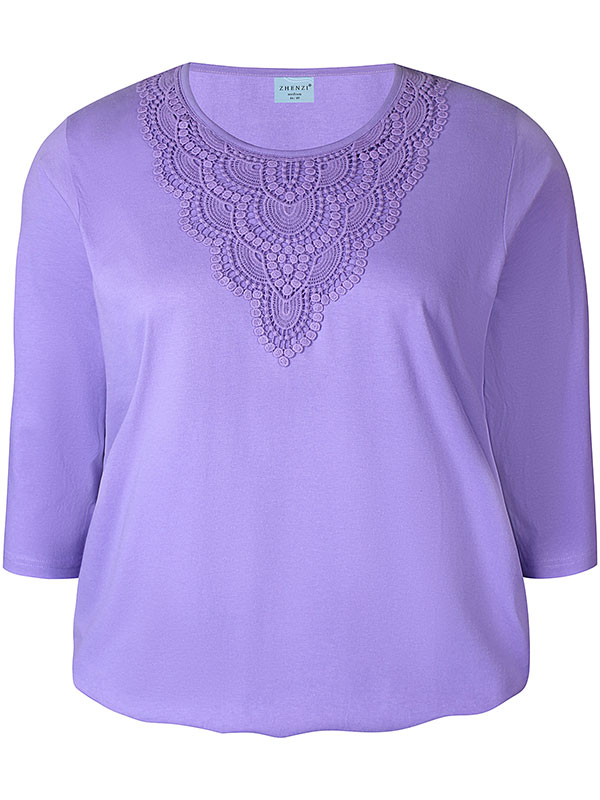 ELIF - Plus Size Bluse fra Zhenzi