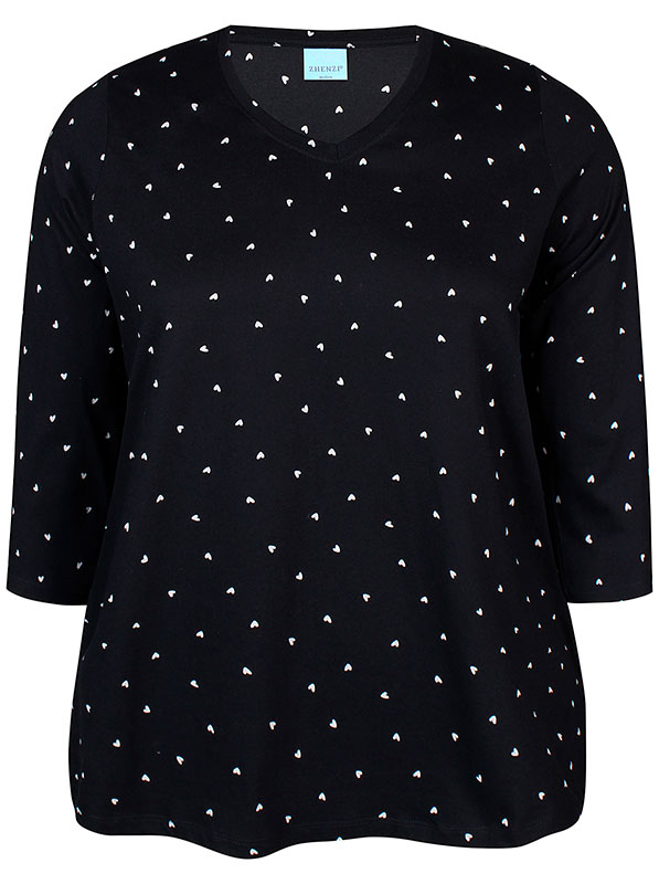 ALBERTA - Plus Size T-shirt fra Zhenzi